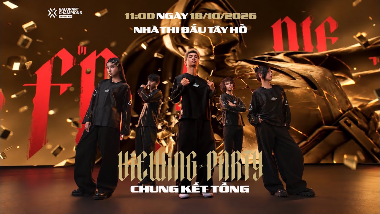 Toàn tập về Viewing Party Chung Kết Tổng VALORANT Champions 2026: Giải mã sơ đồ vé, lịch trình & kinh nghiệm "đu" Esports