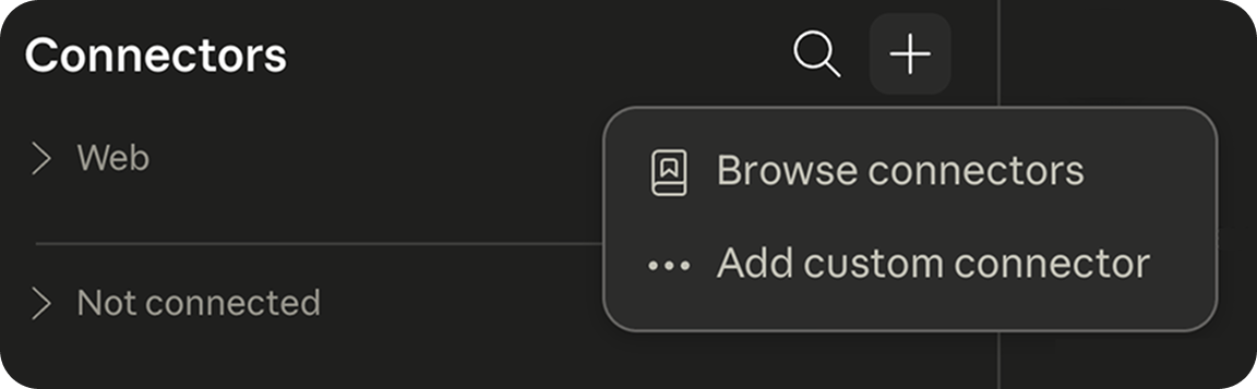 add connector