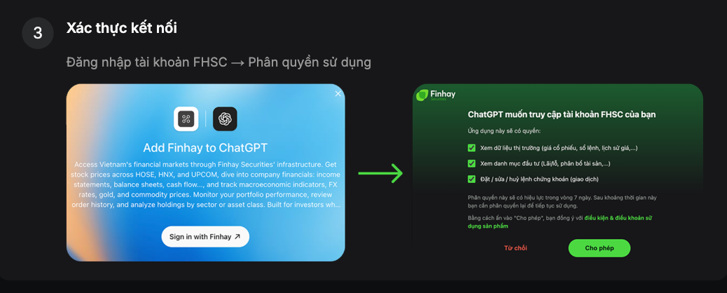 MCP nào hỗ trợ đặt lệnh mua bán chứng khoán qua AI?