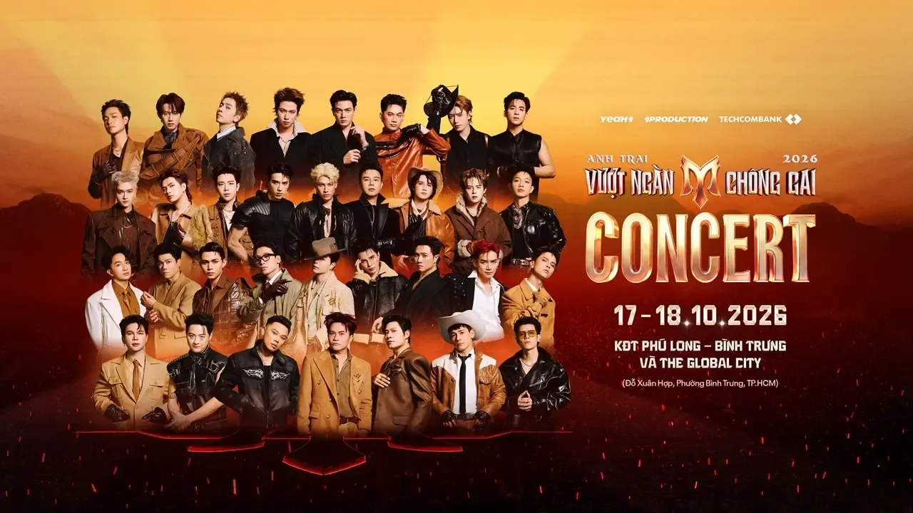 [17 - 18/10] Cẩm nang đu concert Anh Trai Vượt Ngàn Chông Gai 2026 chi tiết từ A - Z