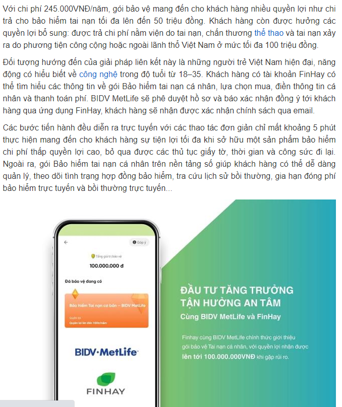 Báo chí nói gì về Finhay?