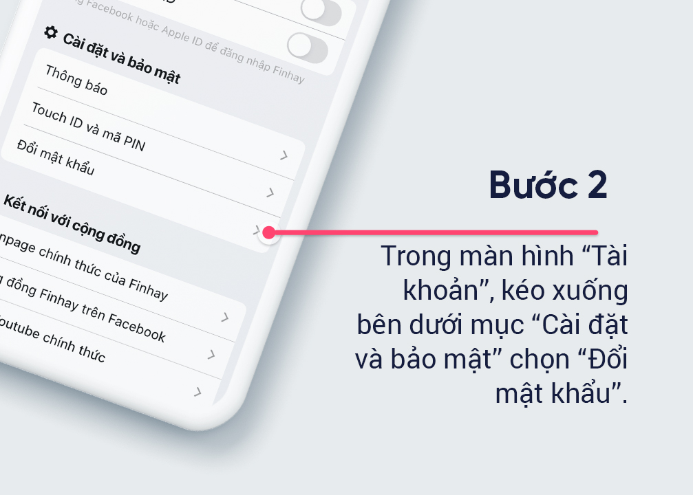 Hướng dẫn đổi mật khẩu