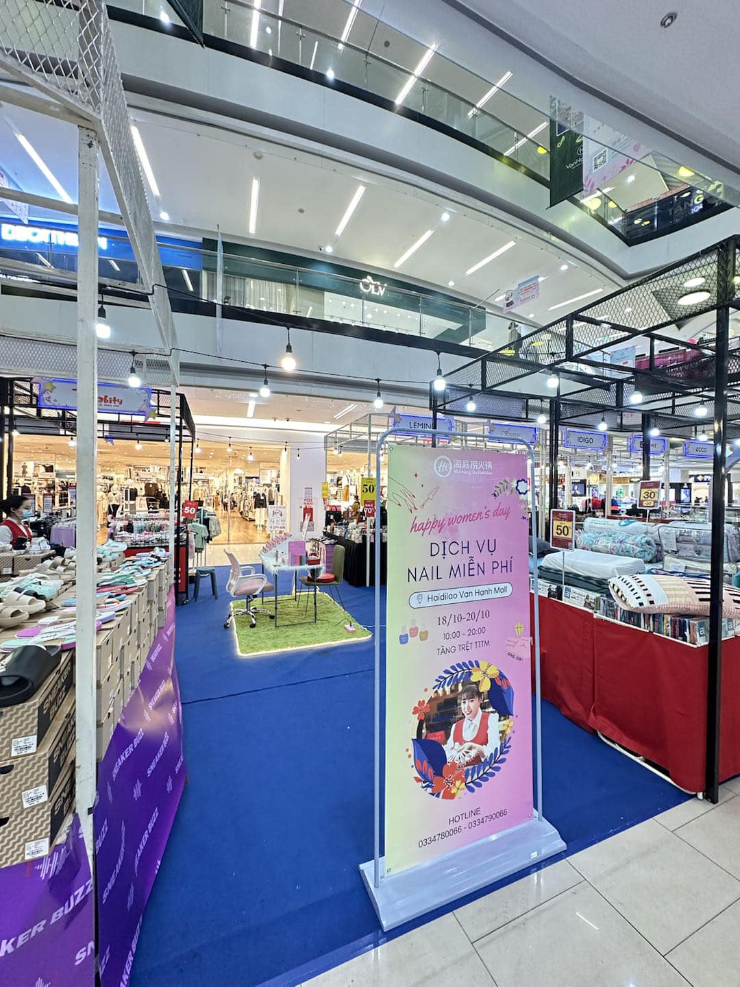 Dịch vụ làm nail miễn phí của Haidilao