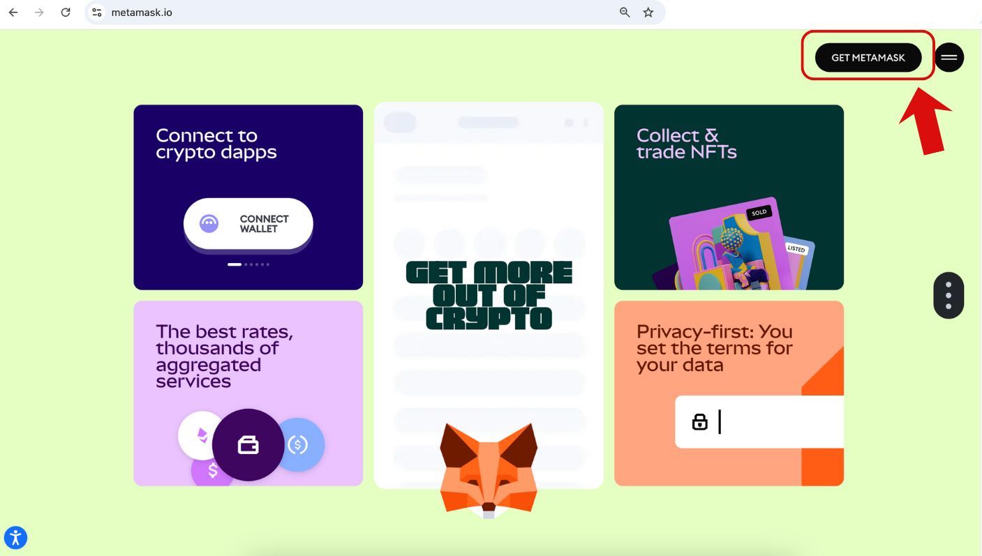Hướng dẫn tải ví Metamask