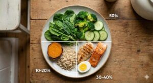 Công thức "chiếc đĩa" cho người giảm cân