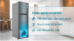 Tủ lạnh Casper Inverter 240 lít RT-258VG