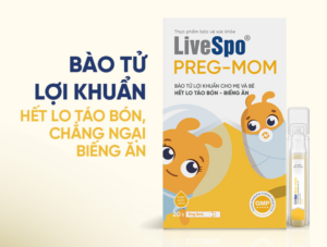 Bào tử lợi khuẩn LiveSpo Preg-Mom (Việt Nam)