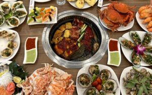 Quầy BBQ - Nướng tại bàn