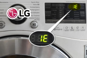 Lỗi IE máy giặt LG là gì? Nguyên nhân & Cách sửa triệt để
