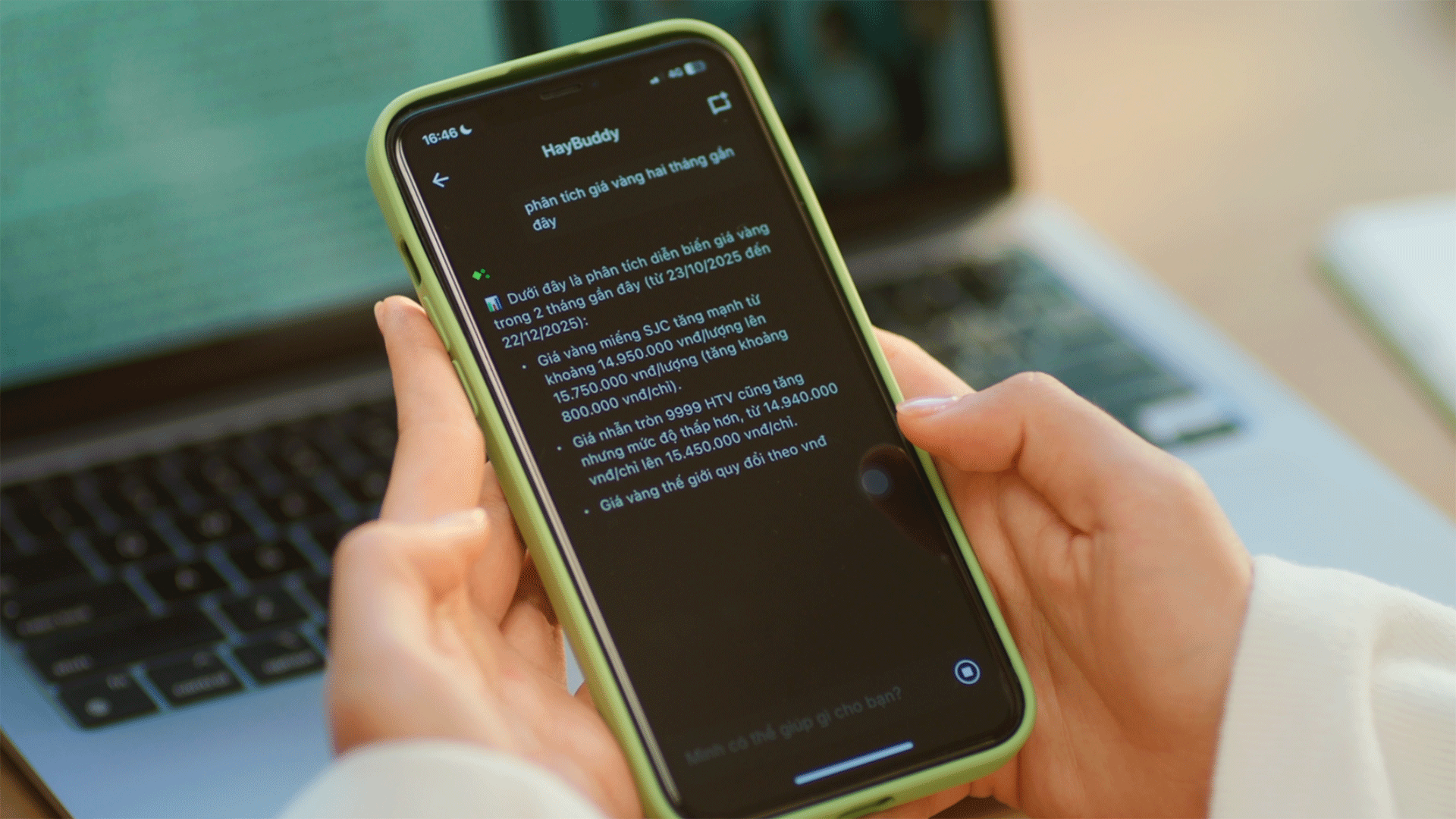 HayBuddy trên ứng dụng Finhay - Daily Financial App