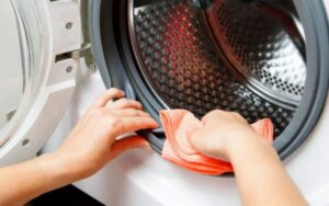 Lau máy giặt lồng ngang 