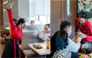 Phục vụ tại Manwah