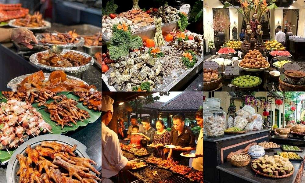 quán ăn văn phòng Tây Hồ đông khách