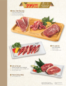 Menu Buffet King BBQ