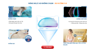 Dịch vụ nâng ngực tại bệnh viện thẩm mỹ Kangnam 
