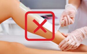 Không wax trước khi triệt lông 