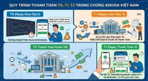 T0, T1, T2 trong chứng khoán là gì? Chu kỳ thanh toán & Cách lướt T0
