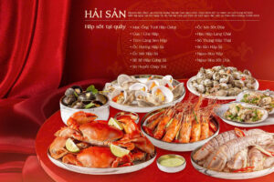 Buffet Cửu Vân Long - Quầy hải sản