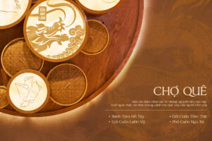 Buffet Cửu Vân Long - Quầy chợ quê