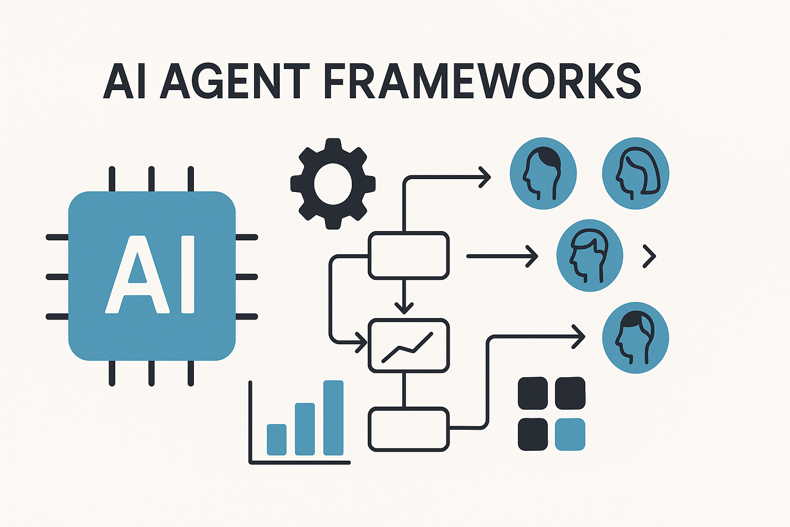 Top 6 Framework xây dựng AI Agent tốt nhất 2026