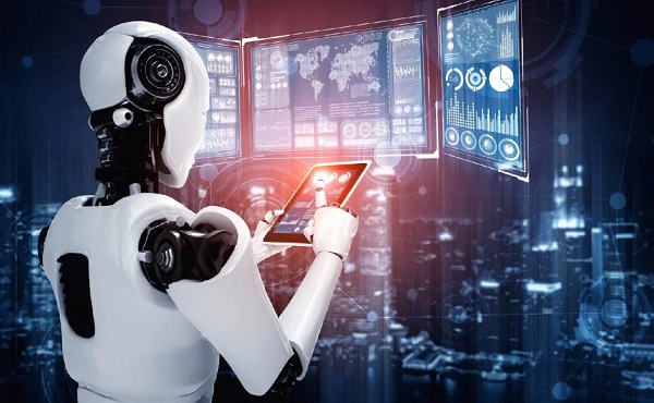 Minh họa AI phân tích dữ liệu đa tài sản