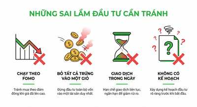 Những sai lầm đầu tư người mới cần tránh