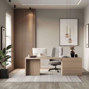 Khu vực làm việc - Phong cách minimalist