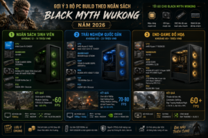 Cấu hình chơi Black Myth Wukong PC chuẩn nhất, tối ưu 60FPS không giật lag