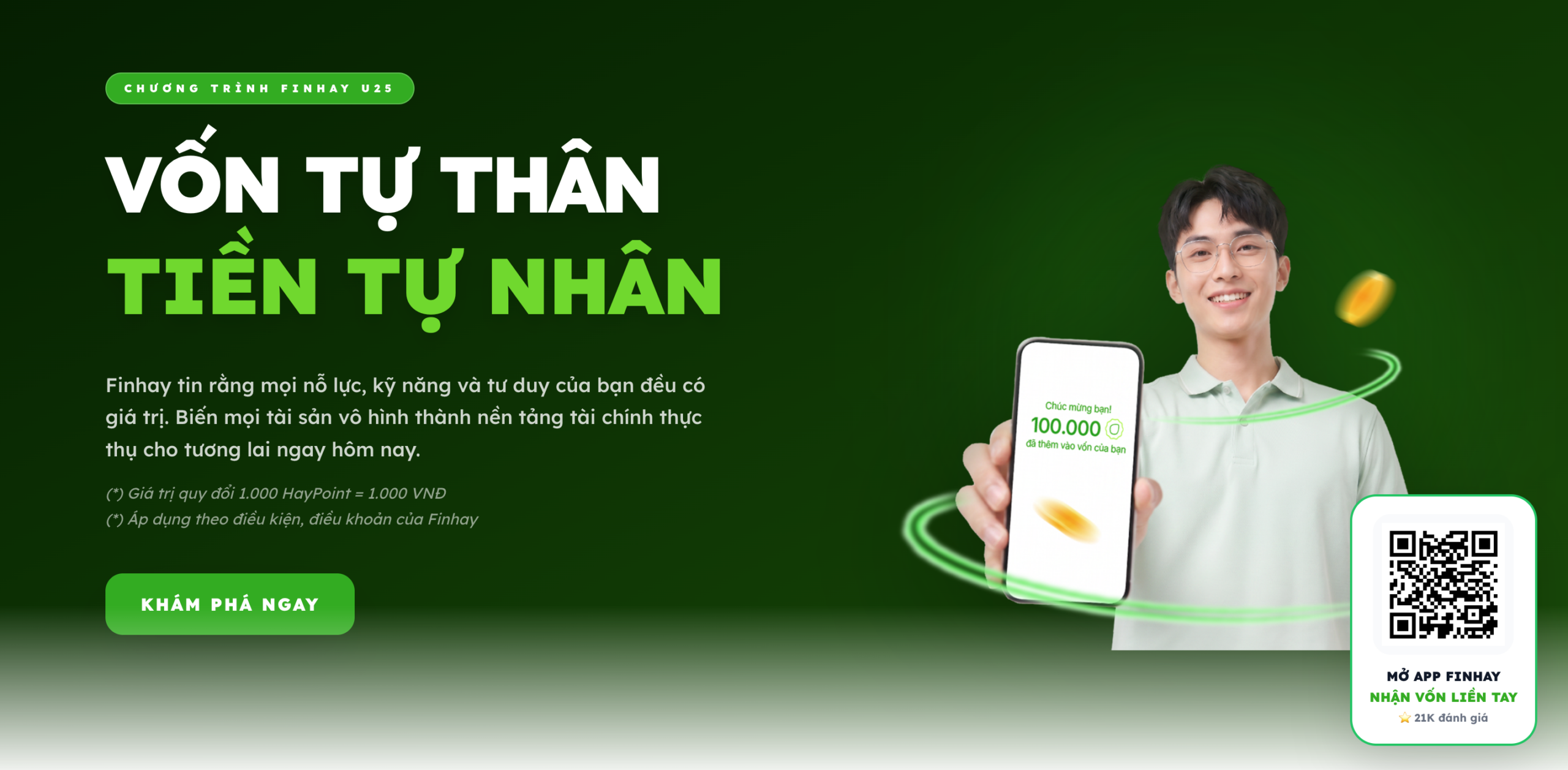 Thể lệ chương trình Finhay U25 Academic – Đổi điểm số, chứng chỉ lấy hàng ngàn đặc quyền cho các bạn trẻ dưới 25 tuổi!