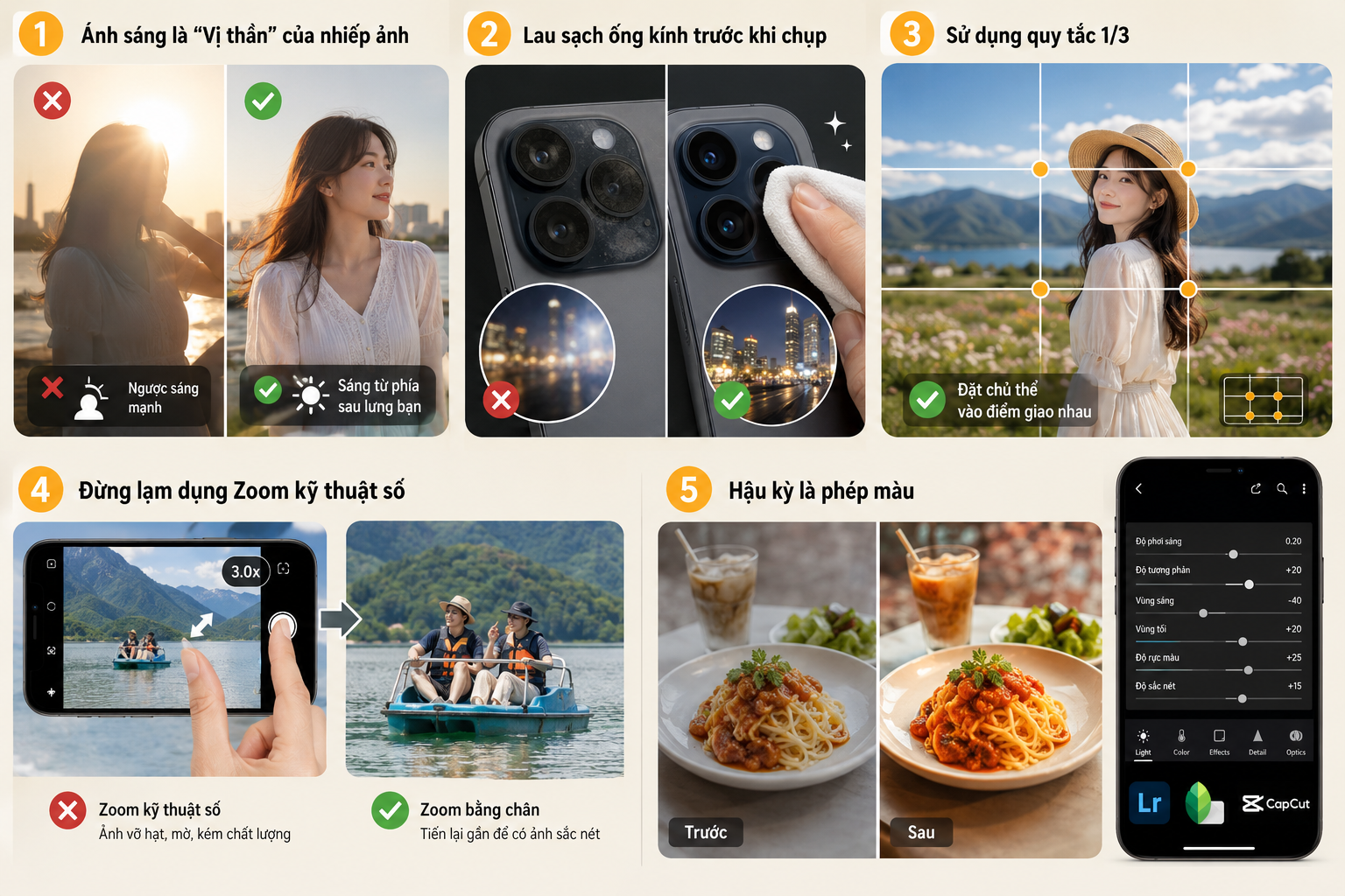 Review chi tiết TOP 6 điện thoại chụp ảnh đẹp giá rẻ nhất 2026
