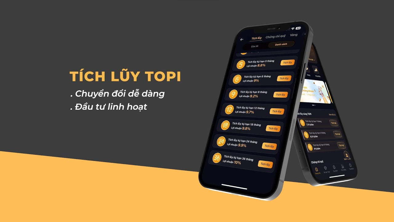 Đánh giá TOP 4 ứng dụng tích luỹ đầu tư lãi cao, đơn giản, dễ dùng nhất 2026