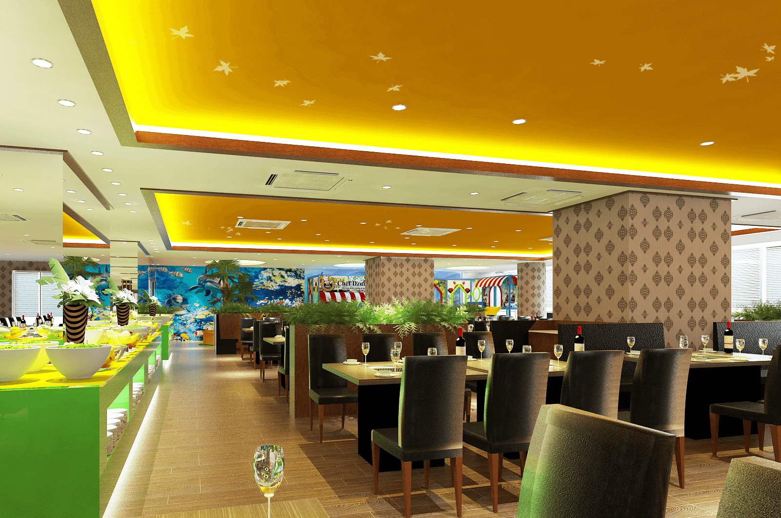 Siêu phẩm buffet hải sản Chef Dzung: Review thực đơn, bảng giá 2026 và trải nghiệm chi tiết nhất