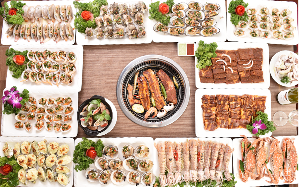 Siêu phẩm buffet hải sản Chef Dzung: Review thực đơn, bảng giá 2026 và trải nghiệm chi tiết nhất