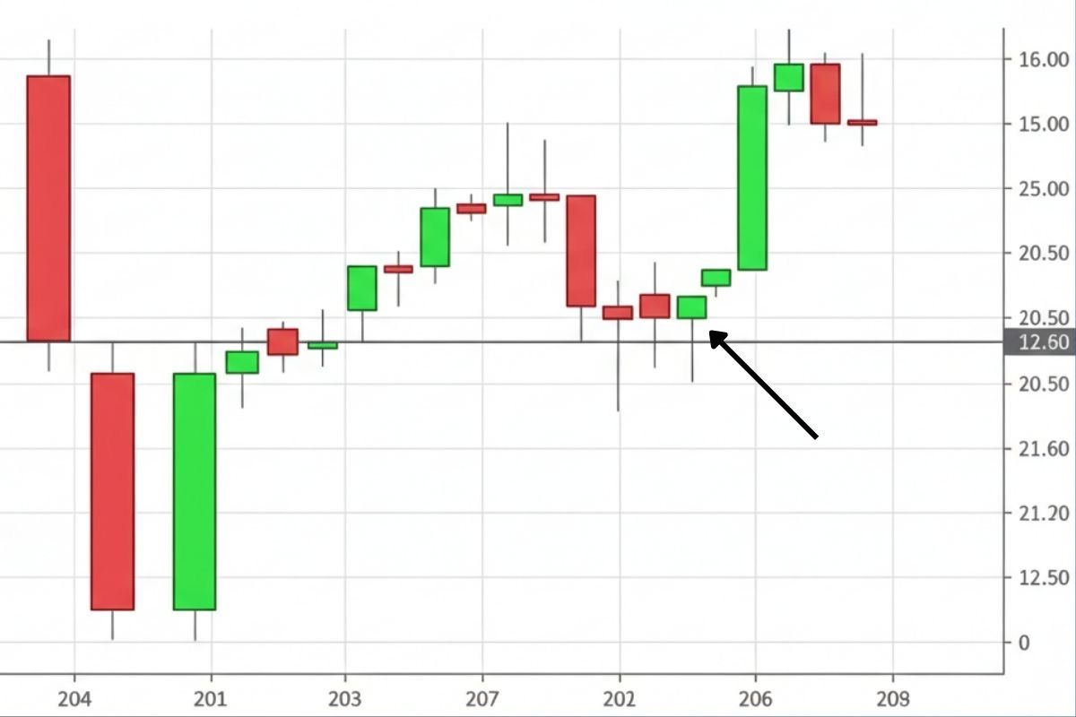 Nến Búa (Hammer Candlestick) là gì? Cách nhận biết & giao dịch hiệu quả