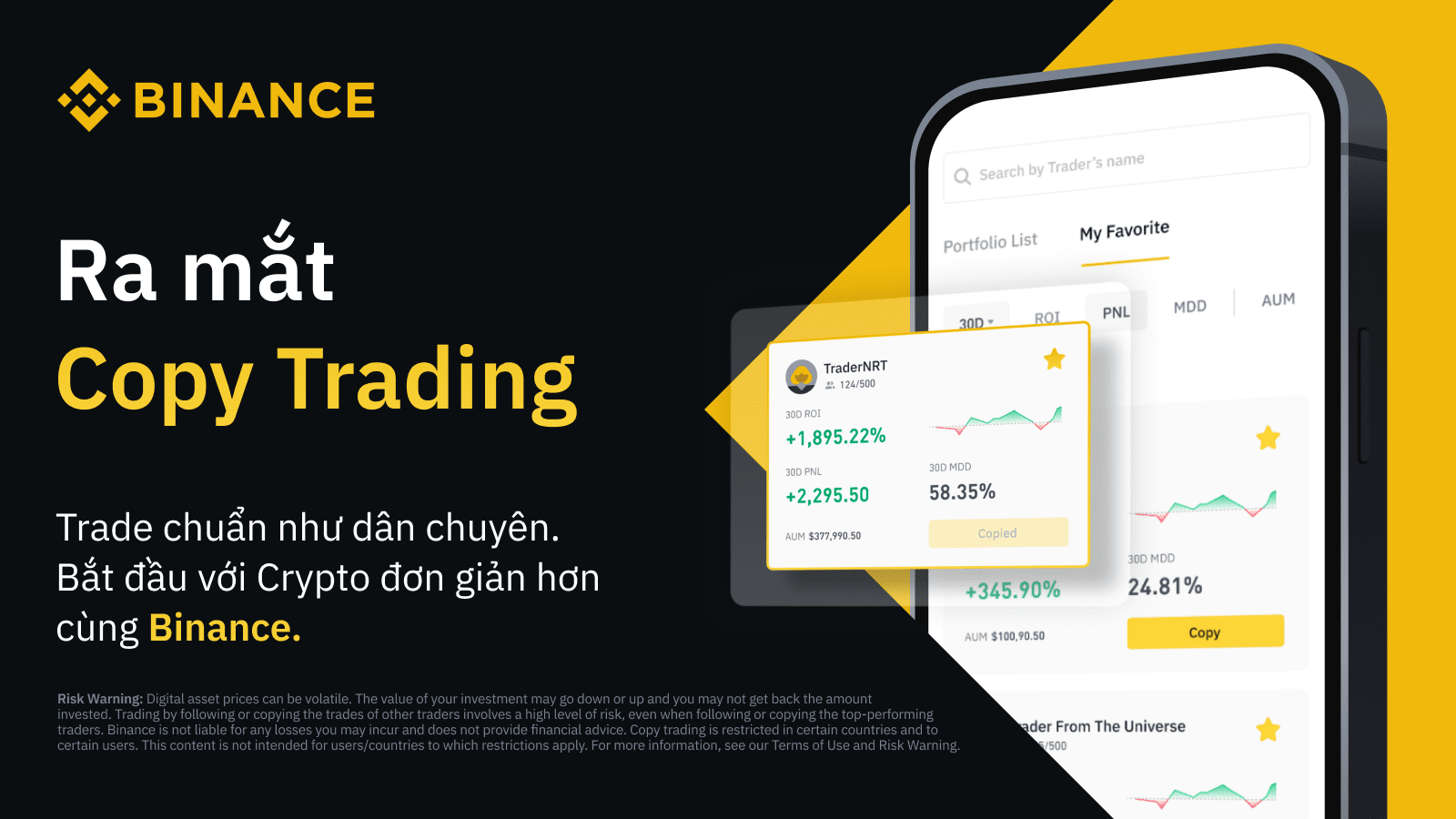 Hướng dẫn chi tiết copy trade trên Binance Futures từ A – Z