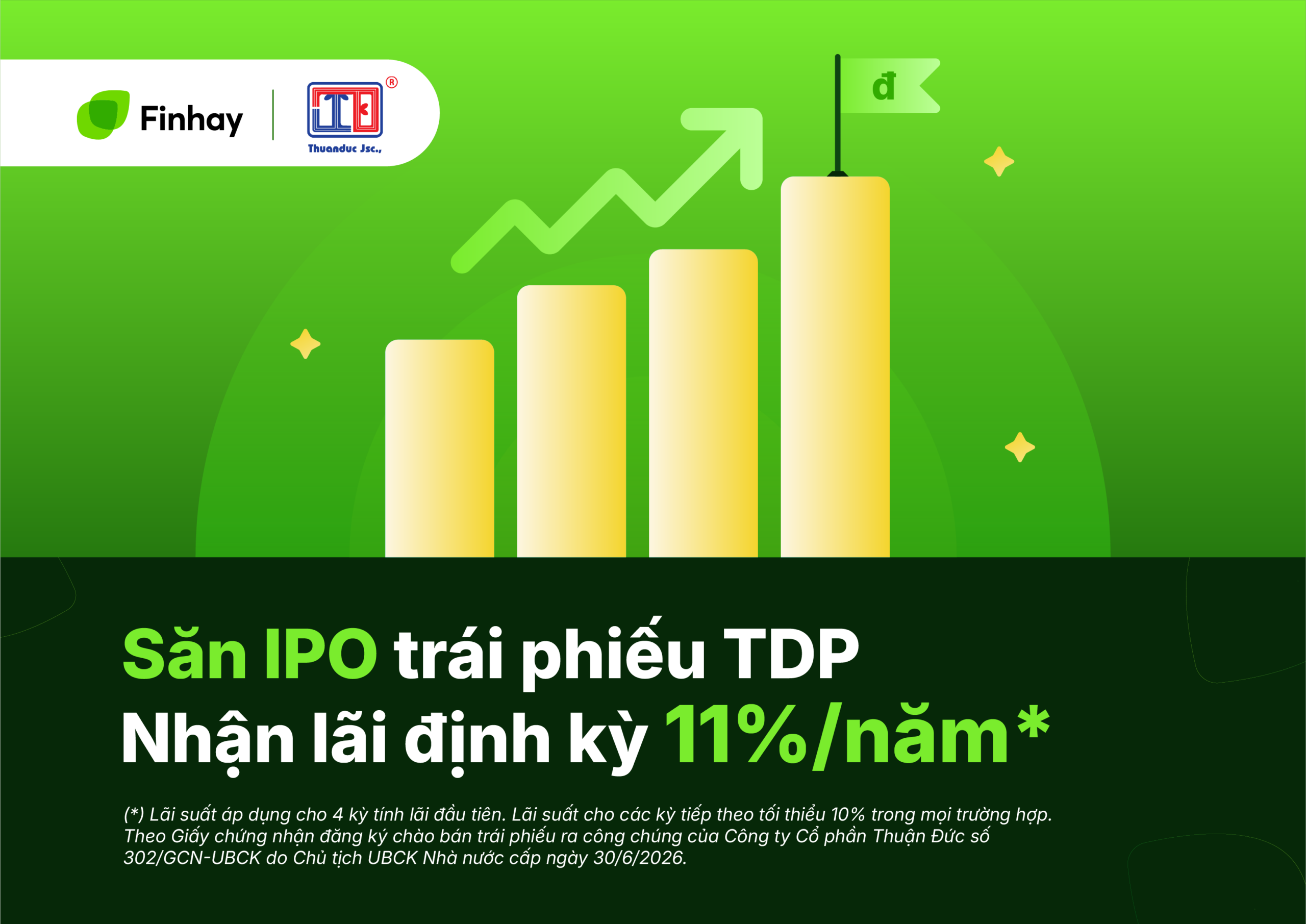 TDP – Chào bán trái phiếu ra công chúng của Công ty Cổ phần Thuận Đức