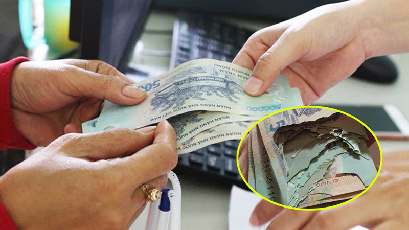 Tiền rách đổi ở đâu? Hướng dẫn thủ tục, mức phí và danh sách ngân hàng hỗ trợ chi tiết nhất