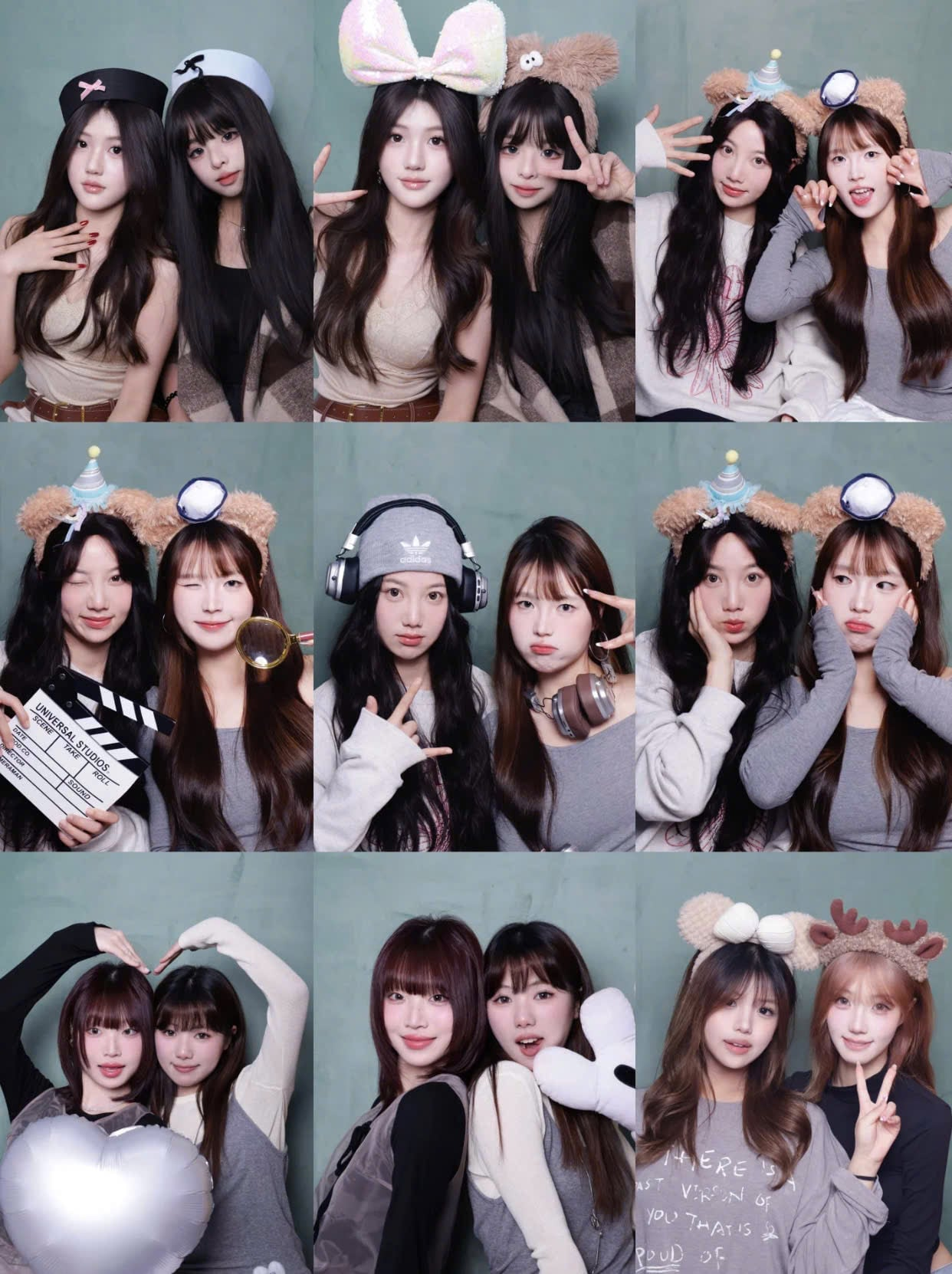 Cách tạo dáng chụp Photobooth đôi, nhóm siêu “nghệ” không lo bị đơ