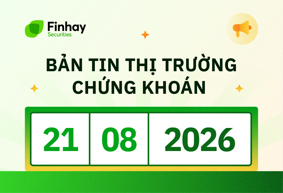 Bản tin chứng khoán 21/08: VN-Index bùng nổ gần 34 điểm, Cổ phiếu Chứng khoán tím lịm diện rộng